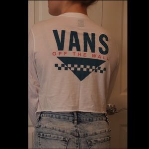 Vans Long-Sleeved Crop Shirt